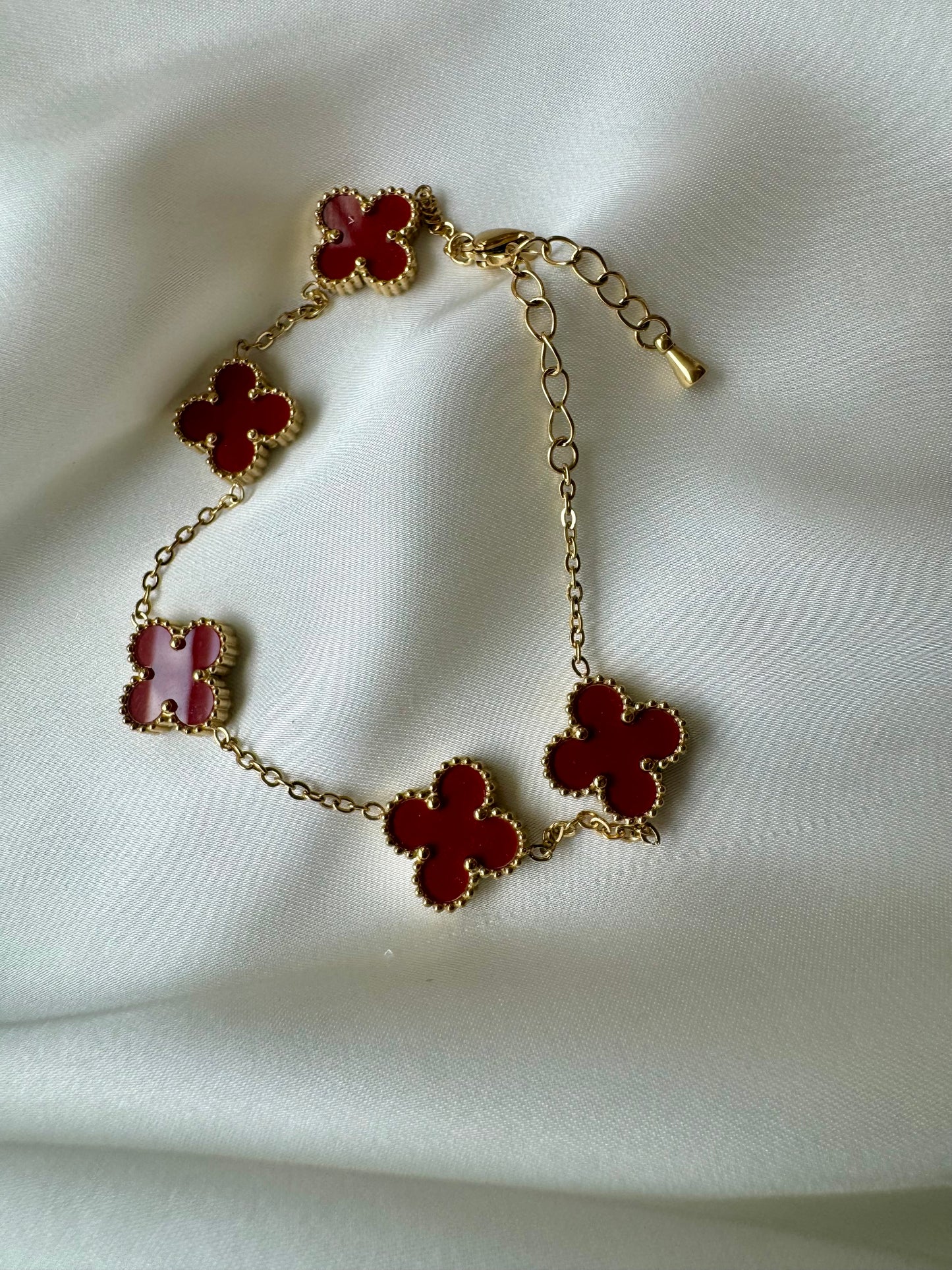 Red Clover Bracelet