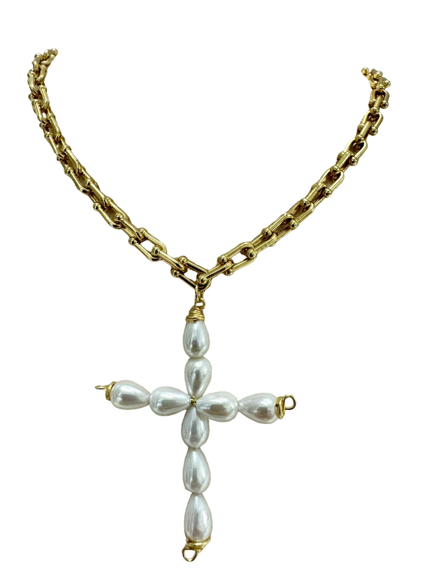 Pearl cross