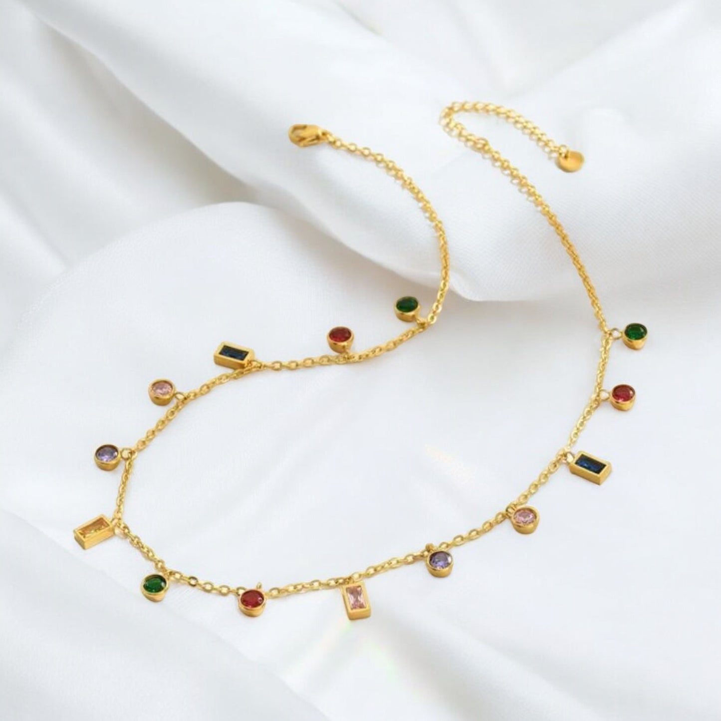 Diamonds colors Necklace